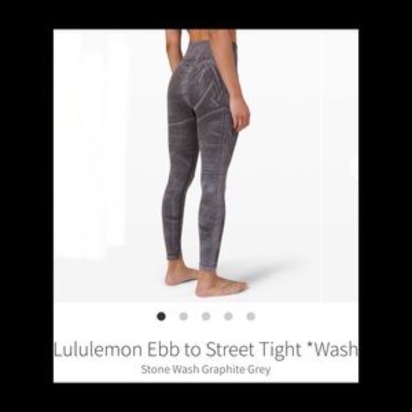 lululemon athletica Pants - Lululemon Ebb To Street Size 6 Tight Wash